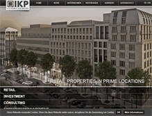 Tablet Screenshot of ikp-immobilien.com